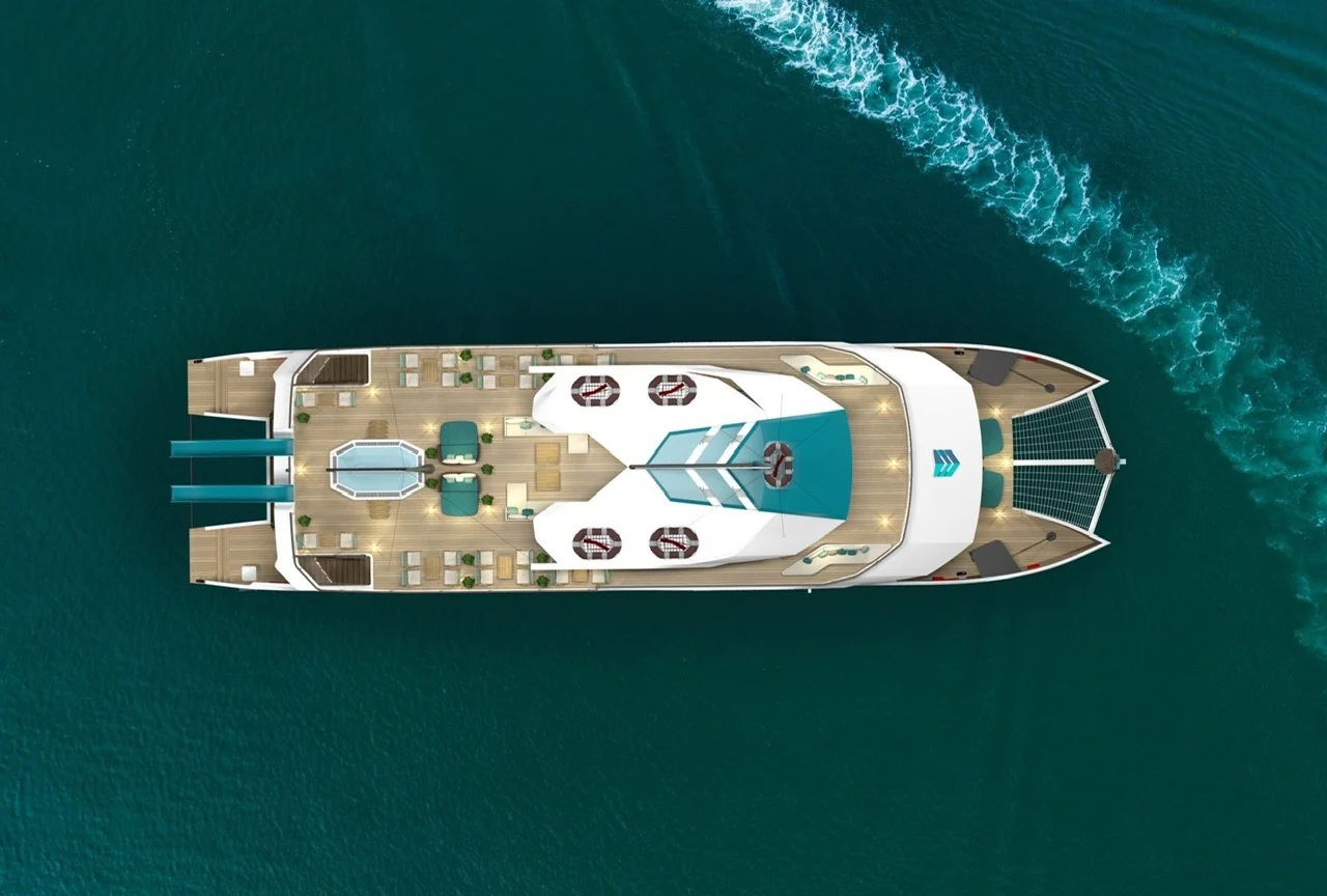 Du thuyền catamaran The Halong Catamaran 2 trên Vịnh Lan Hạ
