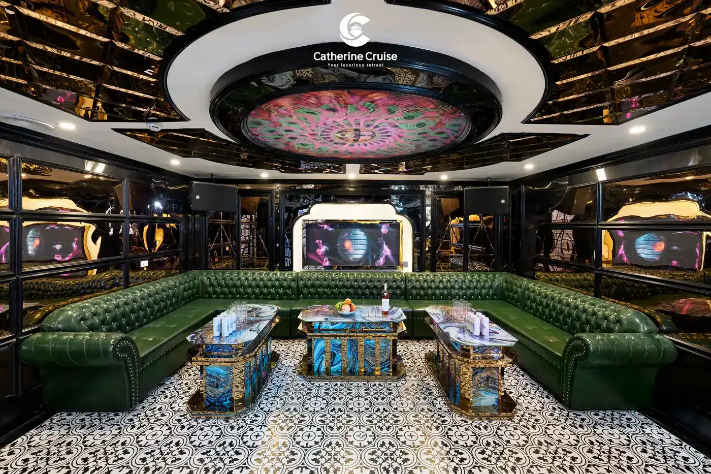 Phòng karaoke cách âm trên du thuyền Catherine
