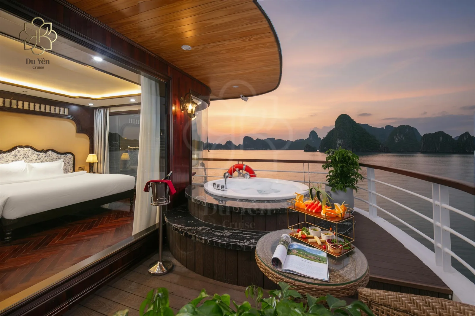 DuYen Royal Suite 45m² du thuyền Du Yên